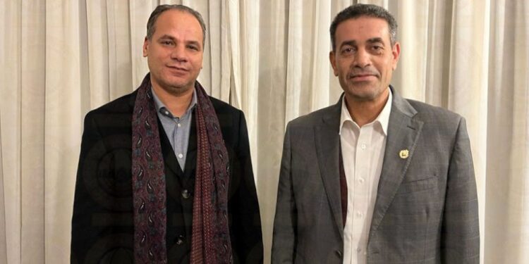 السائح يبحث مع النائب الثاني لرئيس مجلس النواب تطورات العملية الانتخابية
