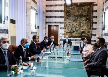 ملفا الانتخابات والهجرة يتصدران مباحثات المنقوش مع نظيرها الإيطالي في روما