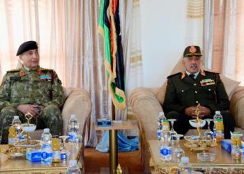 رئاسة الأركان: الحداد والناظوري بحثا الابتعاد عن عسكرة الدولة وتسييس المؤسسة العسكرية وبدء توحيدها