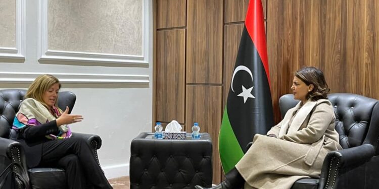 وليامز تؤكد للمنقوش أهمية أن يعمل الجميع على إنجاح العملية الانتخابية