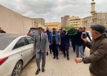 الليبيون يشيعون الفيلسوف والأديب والكاتب علي مصطفى المصراتي إلى مثواه الأخير