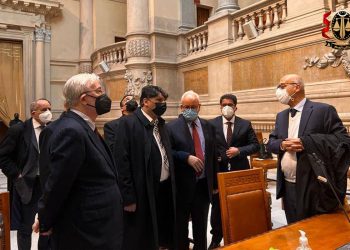 الصور في إيطاليا لبحث التعاون في مجال العدالة الجنائية