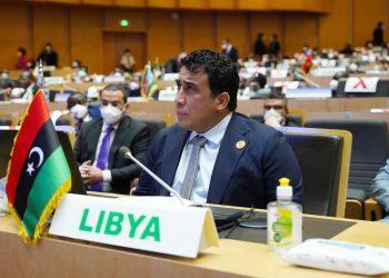 المنفي يطلب مساعدة الاتحاد الإفريقي لإخراج المرتزقة والقوات الأجنبية من ليبيا