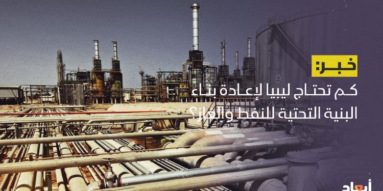 كم تحتاج ليبيا لإعادة بناء البنية التحتية للنفط والغاز؟