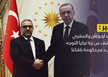 لقاء أردوغان والمشري يكشف عن نية تركيا التوجه إلى دعم حكومة باشاغا