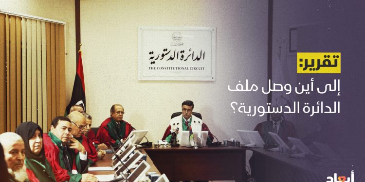 إلى أين وصل ملف الدائرة الدستورية؟