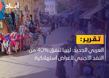 العربي الجديد: 40 % من النقد الأجنبي لتمويل الواردات في ليبيا