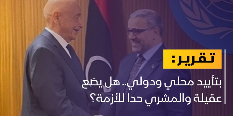 بتأييد محلي ودولي.. هل يضع عقيلة والمشري حدا للأزمة؟￼