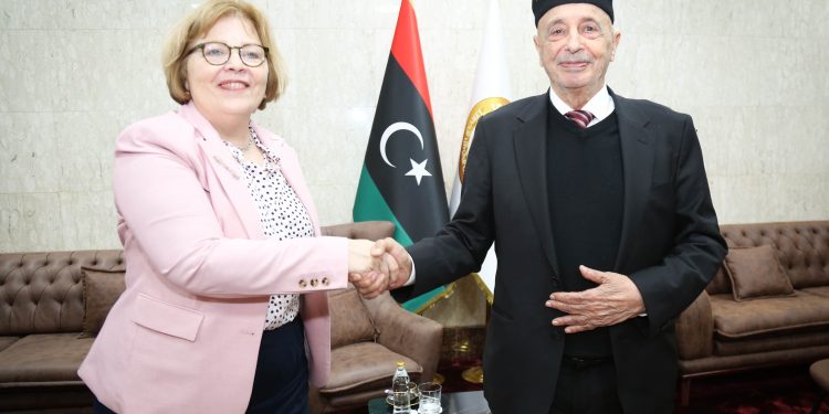 الزيارة الأمريكية لبنغازي.. تأكيد على الانتخابات وإصرار على مغادرة فاغنر