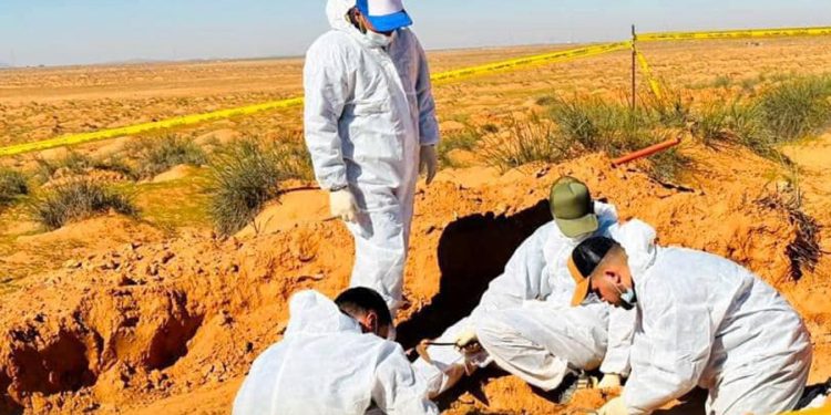 مقابر ترهونة ..التعرف إلى هوية 5 جثث