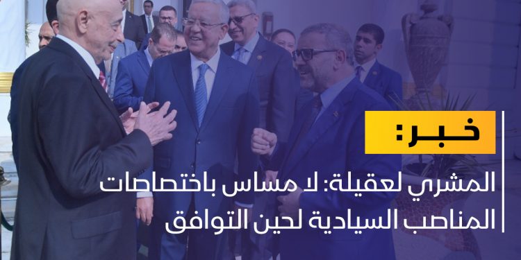 المشري: لا مساس بالمناصب السيادية لحين التوافق