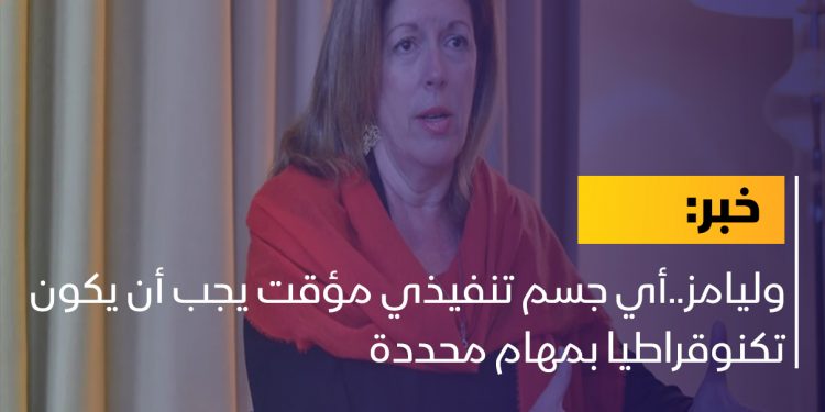 وليامز..أي جسم تنفيذي مؤقت يجب أن يكون تكنوقراطيا بمهام محددة