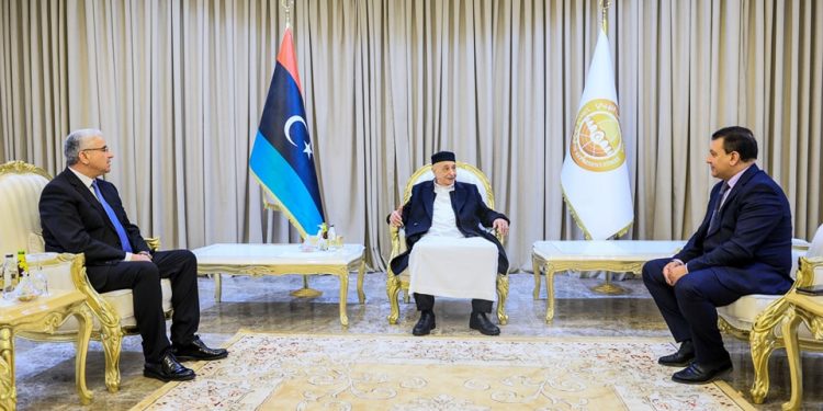 باشاغا يتقدم بمشروع قانون إدارة الحكم المحلي لرئيس مجلس النواب