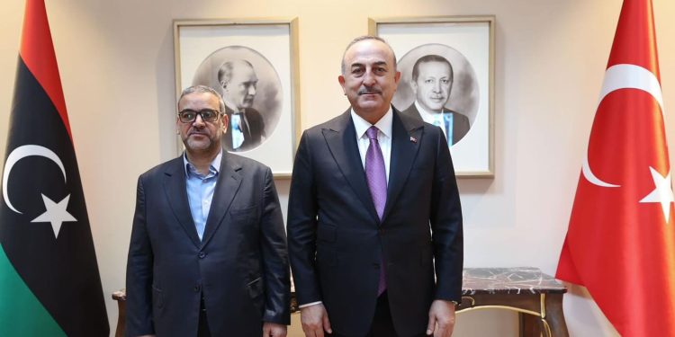 المشري وأوغلو يبحثان إنجاح الانتخابات والتوافق حول قوانينها