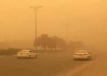 الأرصاد: منخفض صحراوي يثير الغبار في غرب البلاد