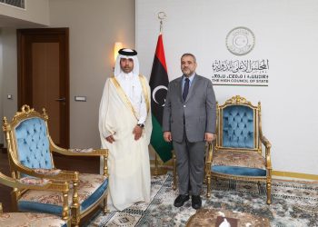 المشري خلال لقائه السفير القطري .. ضرورة وضع خارطة طريق واضحة لإجراء الانتخابات