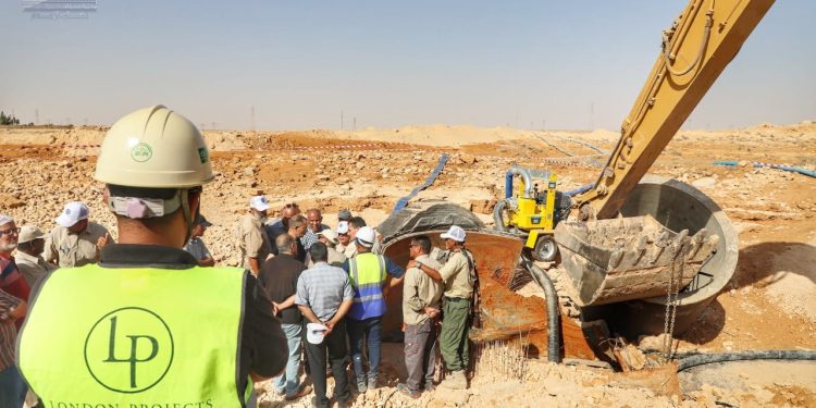 الساعدي لـ أبعاد: الفرق الفنية انتهت من سحب المياه من الأنبوب المتفجر