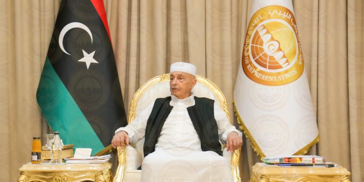 الثابت لٰـ أبعاد: رئيس مجلس النواب يبحث ملف الحاجة برنية