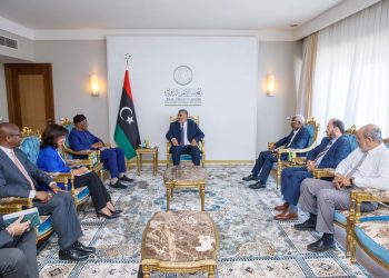 في أول لقاء يجمعهم بعد توليهم مناصبهم..تكالة وباتيلي يبحثان نتائج أعمال لجنة 6+6