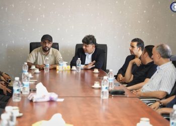 حماد والصور يبحثان سير عمليات تجميع عينات الحمض النووي بدرنة