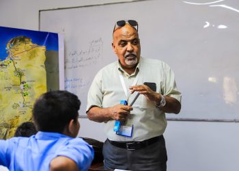 الساعدي لـ أبعاد: انتهينا من أعمال الصيانة وسيُستأنف تدفق مياه النهر الصناعي إلى غريان خلال يومين