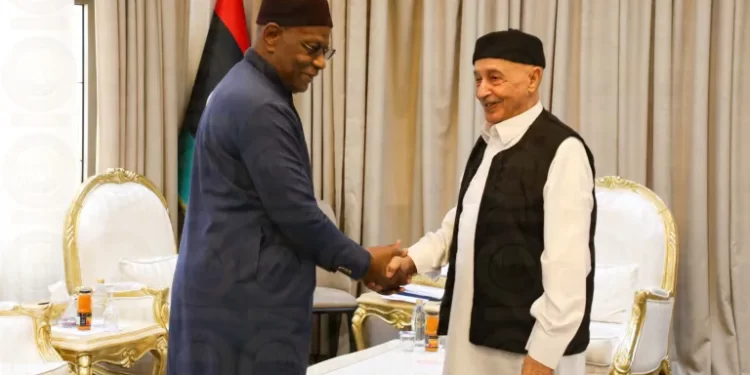 عقيلة يشدد على ضرورة تشكيل حكومة موحدة لإجراء الانتخابات