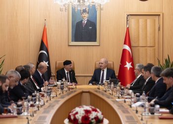 رئيس البرلماني التركي خلال لقائه عقيلة يؤكد ضرورة جمع السلطة السياسية في ليبيا