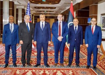 تكالة يبحث مع وفد أمريكي مبادرة باتيلي وإنعاش المسار الديمقراطي وصولا للانتخابات