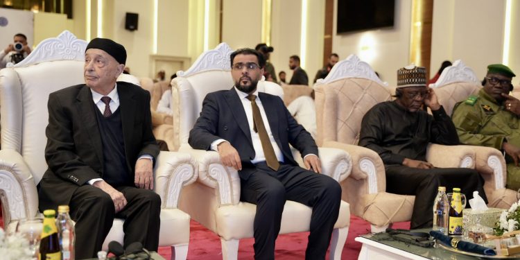 حماد بالمؤتمر الأفريقي الدولي حول الهجرة: حكومة طرابلس تترك الباب مفتوحا لعصابات تهريب البشر