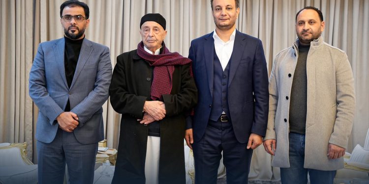 حماد يطلع عقيلة على مستجدات أعمال صندوق إعادة إعمار درنة ولجنة إعادة الإعمار