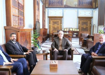 الكبير يبحث مع أعضاء مجلس الدولة عن درنة إعادة إعمار وتأهيل المدينة