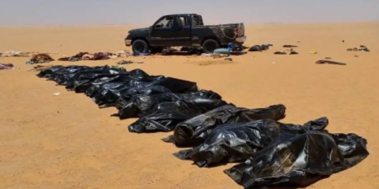 العثور على جثث مهاجرين غير نظاميين في مقبرة جماعية جنوب ليبيا