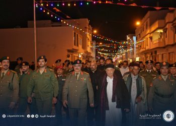 تفقد مشاريع صندوق تنمية وإعمار ليبيا في درنة والمناطق المُتضررة