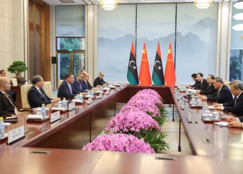 الدبيبة بصفة مغايرة في المنتدى العربي الصيني