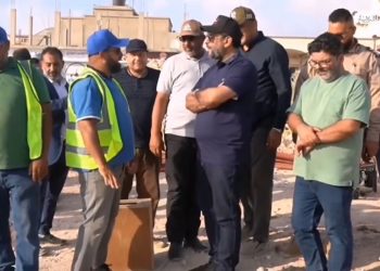 بنغازي.. تواصل الصيانة الطارئة للكوابل الكهربائية