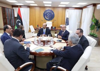الكوني واللافي يبحثان مع قالن ضرورة التوصل إلى حلول توافقية بين الأطراف الليبية