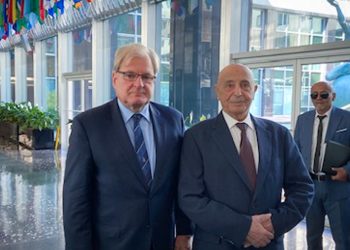 عقيلة يبحث في واشنطن الوصول إلى الانتخابات وإنهاء الانقسام السياسي