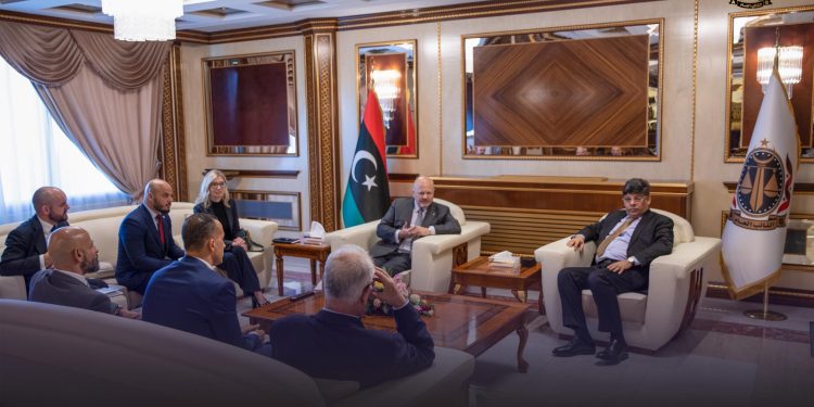 قبل إحاطة للجنائية الدولية ..الصور وخان يبحثان إجراءات التحقيق في الانتهاكات الجسيمة