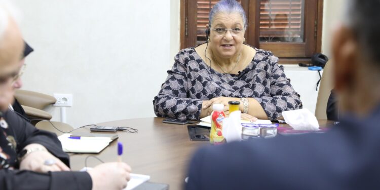 البعثة تبحث مع لجنة مشتركة بين مجلسي النواب والدولة الشروع في العملية السياسية