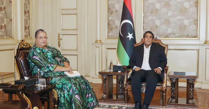 المنفي وتيته يبحثان خيارات الخروج من الانسداد السياسي