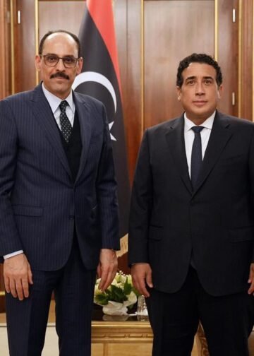 المنفي وقالن..بحث مستجدات حادث تحطم طائرة الحداد