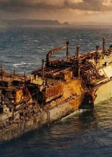 ناقلة غاز روسية منكوبة قبالة السواحل الليبية: تحركات ميدانية عاجلة وطمأنة بشأن المخاطر البيئية