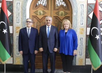 لقاء بين محافظ مصرف ليبيا المركزي والدبلوماسية الأمريكية لبحث الإصلاحات الاقتصادية وتفعيل الإنفاق الموحد