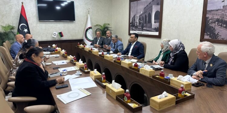 تيتيه تبحث في مصراتة سبل دفع العملية السياسية وتجاوز عقبات خارطة الطريق