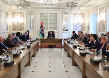 المنفي يبحث مع عدد من الأحزاب السياسية الدفع نحو انتخابات توافقية