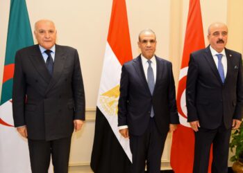 وزراء خارجية مصر وتونس والجزائر يؤكدون من القاهرة على دعم الحل الليبي–الليبي ورفض التدخلات الخارجية