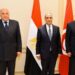 وزراء خارجية مصر وتونس والجزائر يؤكدون من القاهرة على دعم الحل الليبي–الليبي ورفض التدخلات الخارجية