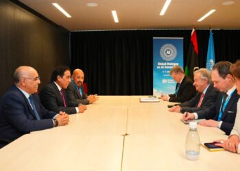 المنفي لـ غوتيريش: التوافق والملكية الليبية أساس أي تسوية سياسية