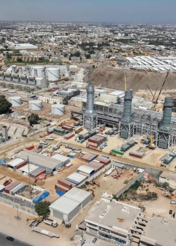 تشغيل تجريبي لإحدى وحدات محطة جنوب طرابلس الجديدة بقدرة 330 ميغاوات