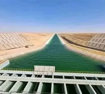 جهاز النهر الصناعي يعلن إعادة تدفق المياه إلى خزان الرياينة ومدن الجبل